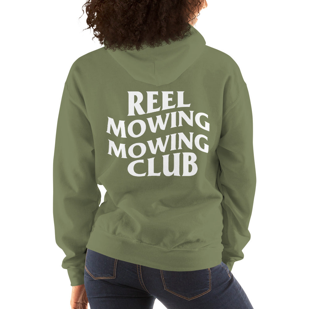 Womens Reel Mowing Club Hoodie